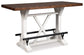 Ashley Express - Valebeck RECT Dining Room Counter Table at Towne & Country Furniture (AL) furniture, home furniture, home decor, sofa, bedding