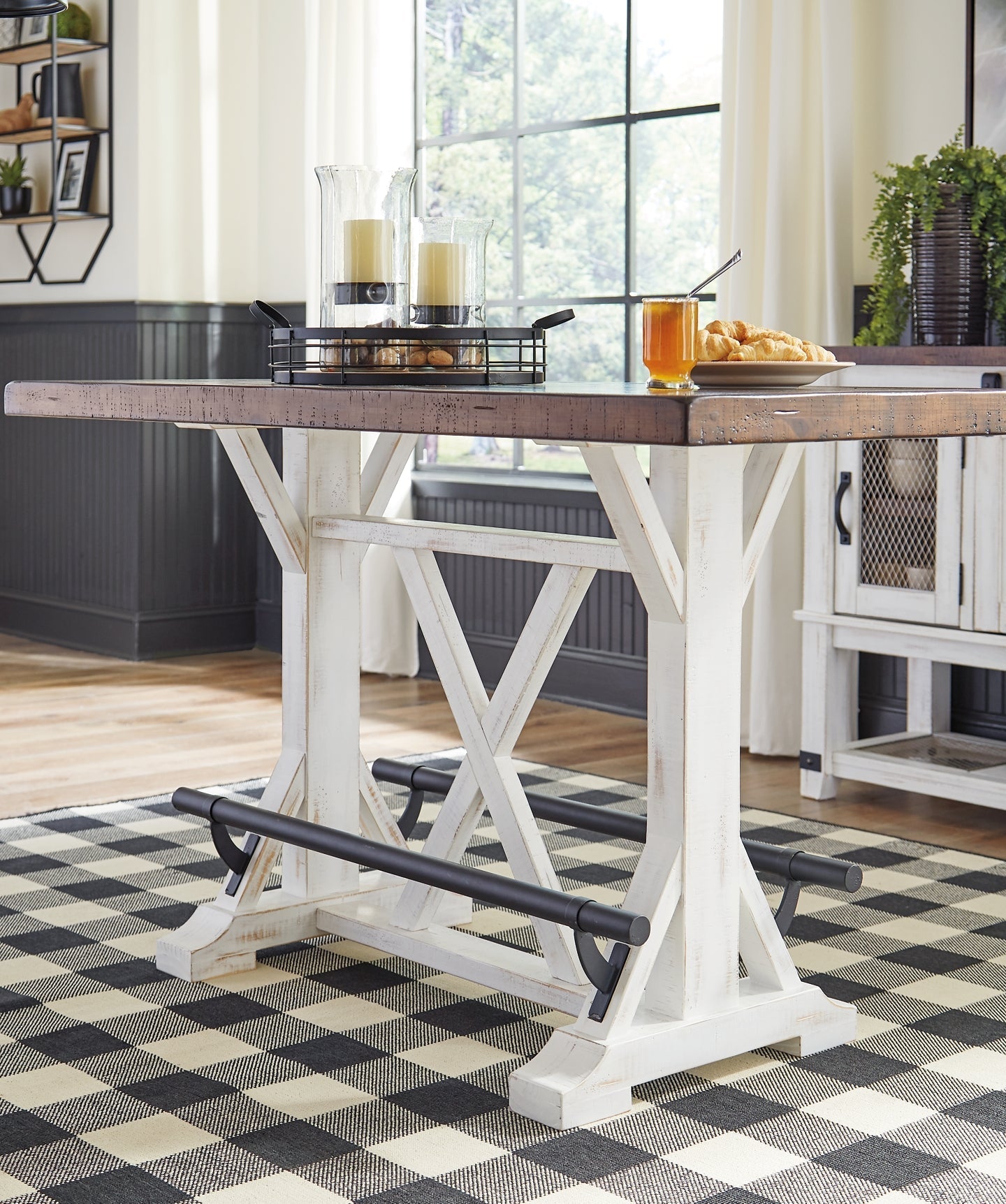 Ashley Express - Valebeck RECT Dining Room Counter Table at Towne & Country Furniture (AL) furniture, home furniture, home decor, sofa, bedding