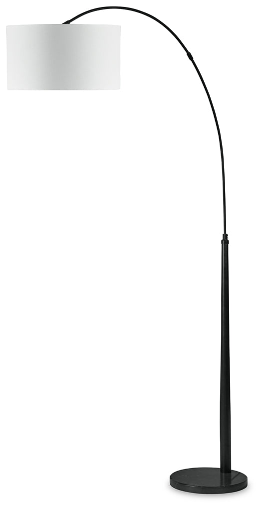 Ashley Express - Veergate Metal Arc Lamp (1/CN) at Towne & Country Furniture (AL) furniture, home furniture, home decor, sofa, bedding