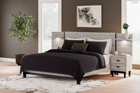 Ashley Express - Vessalli  Panel Bed With Extensions at Towne & Country Furniture (AL) furniture, home furniture, home decor, sofa, bedding