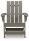 Ashley Express - Visola Adirondack Chair at Towne & Country Furniture (AL) furniture, home furniture, home decor, sofa, bedding