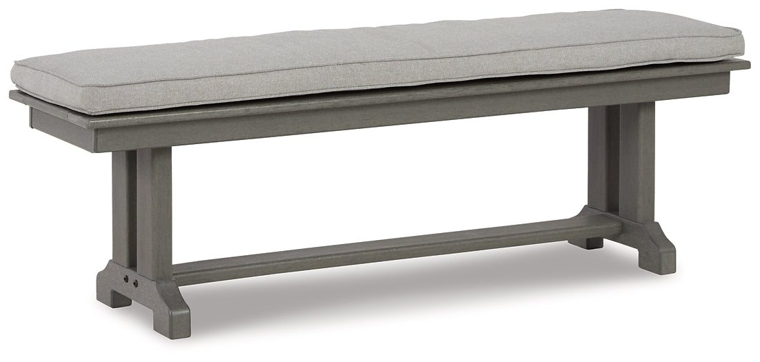 Ashley Express - Visola Bench with Cushion at Towne & Country Furniture (AL) furniture, home furniture, home decor, sofa, bedding