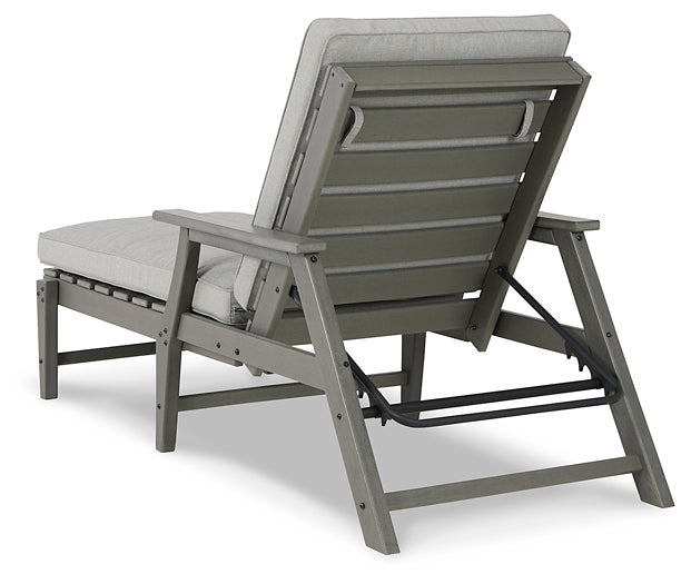 Ashley Express - Visola Chaise Lounge with Cushion at Towne & Country Furniture (AL) furniture, home furniture, home decor, sofa, bedding