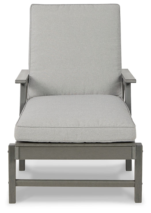 Ashley Express - Visola Chaise Lounge with Cushion at Towne & Country Furniture (AL) furniture, home furniture, home decor, sofa, bedding