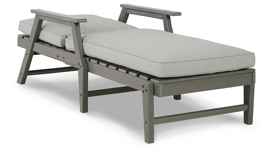 Ashley Express - Visola Chaise Lounge with Cushion at Towne & Country Furniture (AL) furniture, home furniture, home decor, sofa, bedding