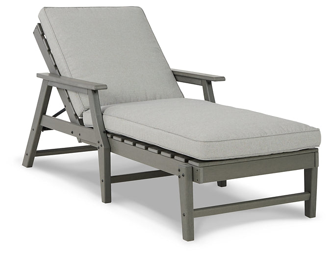 Ashley Express - Visola Chaise Lounge with Cushion at Towne & Country Furniture (AL) furniture, home furniture, home decor, sofa, bedding