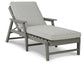Ashley Express - Visola Chaise Lounge with Cushion at Towne & Country Furniture (AL) furniture, home furniture, home decor, sofa, bedding