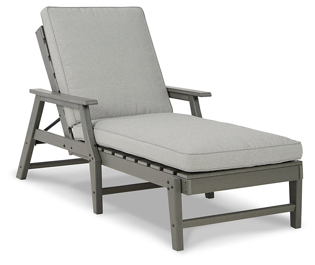 Ashley Express - Visola Chaise Lounge with Cushion at Towne & Country Furniture (AL) furniture, home furniture, home decor, sofa, bedding