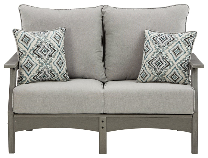 Ashley Express - Visola Loveseat w/Cushion at Towne & Country Furniture (AL) furniture, home furniture, home decor, sofa, bedding