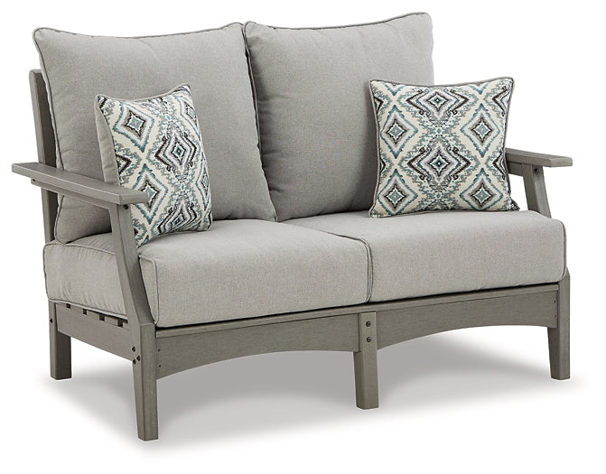 Ashley Express - Visola Loveseat w/Cushion at Towne & Country Furniture (AL) furniture, home furniture, home decor, sofa, bedding