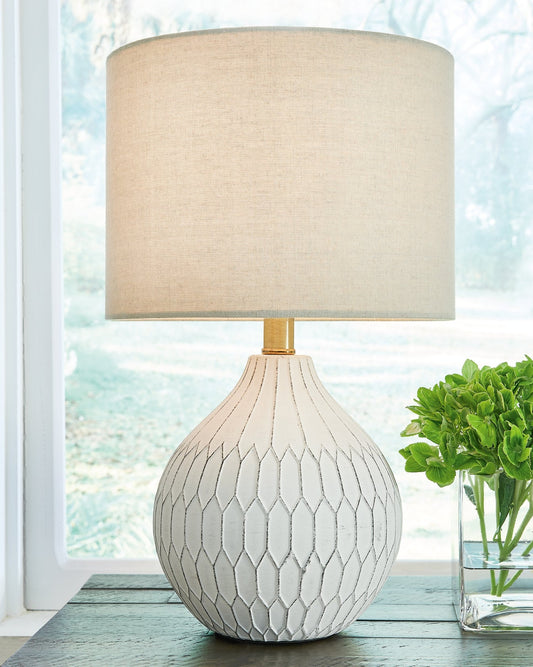 Ashley Express - Wardmont Ceramic Table Lamp (1/CN) at Towne & Country Furniture (AL) furniture, home furniture, home decor, sofa, bedding