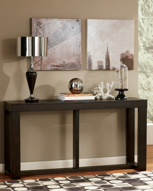 Ashley Express - Watson Sofa Table at Towne & Country Furniture (AL) furniture, home furniture, home decor, sofa, bedding