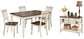 Ashley Express - Whitesburg Dining Table and 4 Chairs with Storage at Towne & Country Furniture (AL) furniture, home furniture, home decor, sofa, bedding