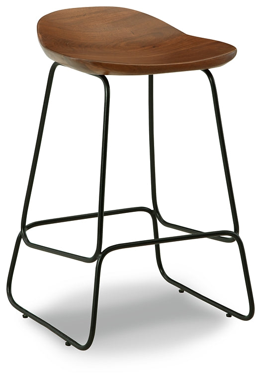 Ashley Express - Wilinruck Counter Height Stool (Set of 3) at Towne & Country Furniture (AL) furniture, home furniture, home decor, sofa, bedding