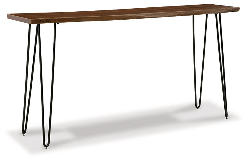Ashley Express - Wilinruck Long Counter Table at Towne & Country Furniture (AL) furniture, home furniture, home decor, sofa, bedding