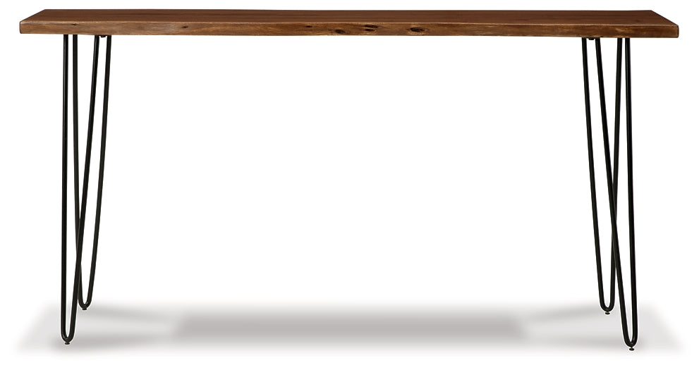 Ashley Express - Wilinruck Long Counter Table at Towne & Country Furniture (AL) furniture, home furniture, home decor, sofa, bedding