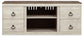 Ashley Express - Willowton LG TV Stand w/Fireplace Option at Towne & Country Furniture (AL) furniture, home furniture, home decor, sofa, bedding