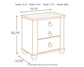 Ashley Express - Willowton Two Drawer Night Stand at Towne & Country Furniture (AL) furniture, home furniture, home decor, sofa, bedding