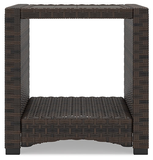 Ashley Express - Windglow Square End Table at Towne & Country Furniture (AL) furniture, home furniture, home decor, sofa, bedding