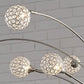 Ashley Express - Winter Metal Arc Lamp (1/CN) at Towne & Country Furniture (AL) furniture, home furniture, home decor, sofa, bedding