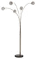Ashley Express - Winter Metal Arc Lamp (1/CN) at Towne & Country Furniture (AL) furniture, home furniture, home decor, sofa, bedding