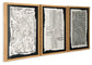 Ashley Express - Wonderstow Wall Art Set (3/CN) at Towne & Country Furniture (AL) furniture, home furniture, home decor, sofa, bedding