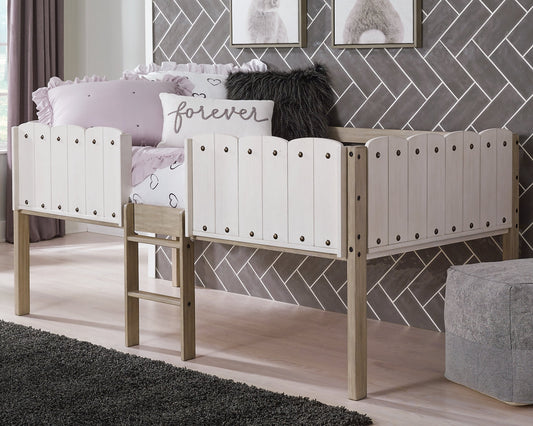 Ashley Express - Wrenalyn Twin Loft Bed Frame at Towne & Country Furniture (AL) furniture, home furniture, home decor, sofa, bedding