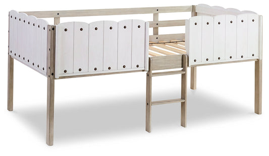 Ashley Express - Wrenalyn Twin Loft Bed Frame at Towne & Country Furniture (AL) furniture, home furniture, home decor, sofa, bedding