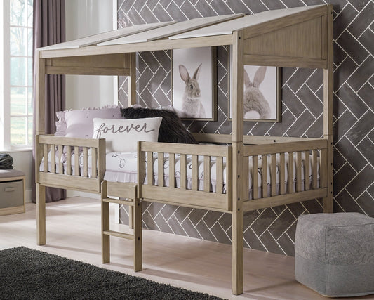 Ashley Express - Wrenalyn Twin Loft Bed at Towne & Country Furniture (AL) furniture, home furniture, home decor, sofa, bedding