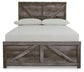 Ashley Express - Wynnlow  Crossbuck Panel Bed at Towne & Country Furniture (AL) furniture, home furniture, home decor, sofa, bedding