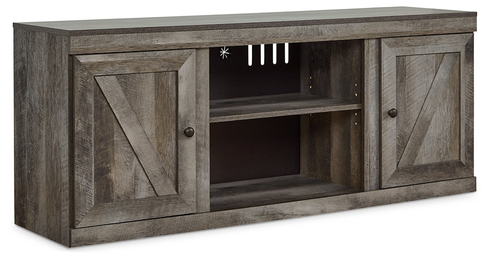 Ashley Express - Wynnlow LG TV Stand w/Fireplace Option at Towne & Country Furniture (AL) furniture, home furniture, home decor, sofa, bedding