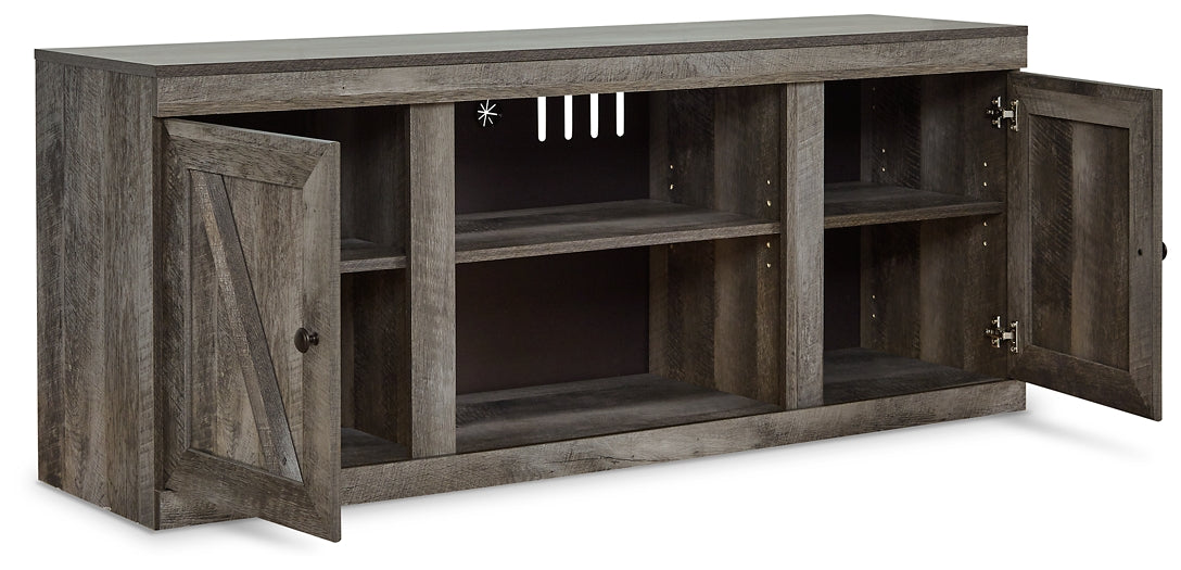 Ashley Express - Wynnlow LG TV Stand w/Fireplace Option at Towne & Country Furniture (AL) furniture, home furniture, home decor, sofa, bedding