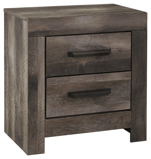 Ashley Express - Wynnlow Two Drawer Night Stand at Towne & Country Furniture (AL) furniture, home furniture, home decor, sofa, bedding