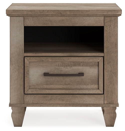 Ashley Express - Yarbeck One Drawer Night Stand at Towne & Country Furniture (AL) furniture, home furniture, home decor, sofa, bedding