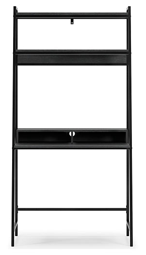 Ashley Express - Yarlow Home Office Desk and Shelf at Towne & Country Furniture (AL) furniture, home furniture, home decor, sofa, bedding
