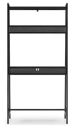 Ashley Express - Yarlow Home Office Desk and Shelf at Towne & Country Furniture (AL) furniture, home furniture, home decor, sofa, bedding