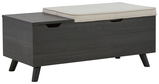 Ashley Express - Yarlow Storage Bench at Towne & Country Furniture (AL) furniture, home furniture, home decor, sofa, bedding