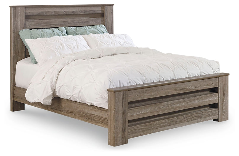 Ashley Express - Zelen  Panel Bed at Towne & Country Furniture (AL) furniture, home furniture, home decor, sofa, bedding