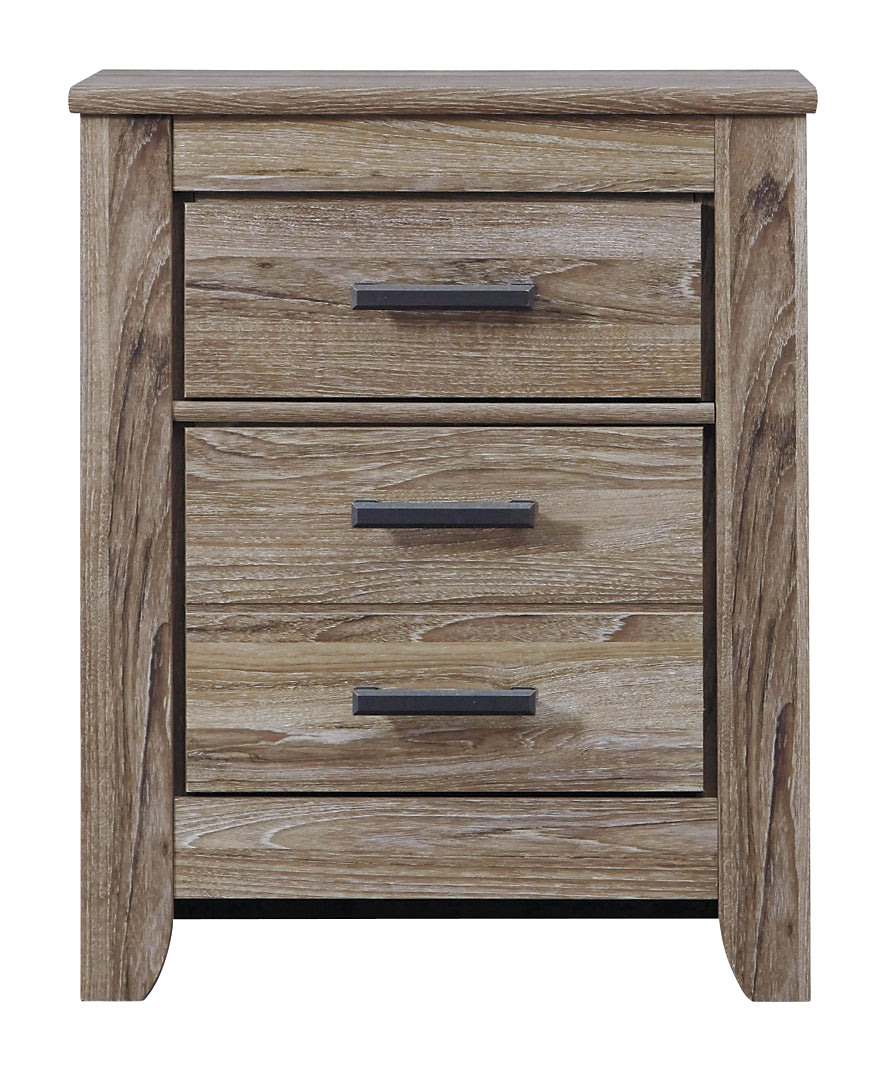 Ashley Express - Zelen Two Drawer Night Stand at Towne & Country Furniture (AL) furniture, home furniture, home decor, sofa, bedding