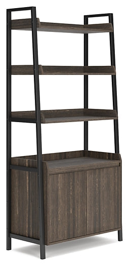 Ashley Express - Zendex Bookcase at Towne & Country Furniture (AL) furniture, home furniture, home decor, sofa, bedding