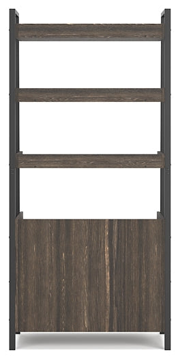 Ashley Express - Zendex Home Office Desk and Storage at Towne & Country Furniture (AL) furniture, home furniture, home decor, sofa, bedding
