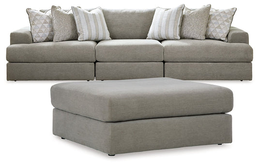Avaliyah 3-Piece Sectional with Ottoman at Towne & Country Furniture (AL) furniture, home furniture, home decor, sofa, bedding
