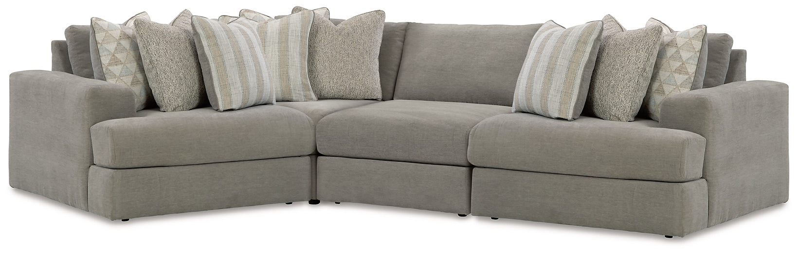 Avaliyah 4-Piece Sectional with Ottoman at Towne & Country Furniture (AL) furniture, home furniture, home decor, sofa, bedding