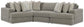 Avaliyah 4-Piece Sectional with Ottoman at Towne & Country Furniture (AL) furniture, home furniture, home decor, sofa, bedding