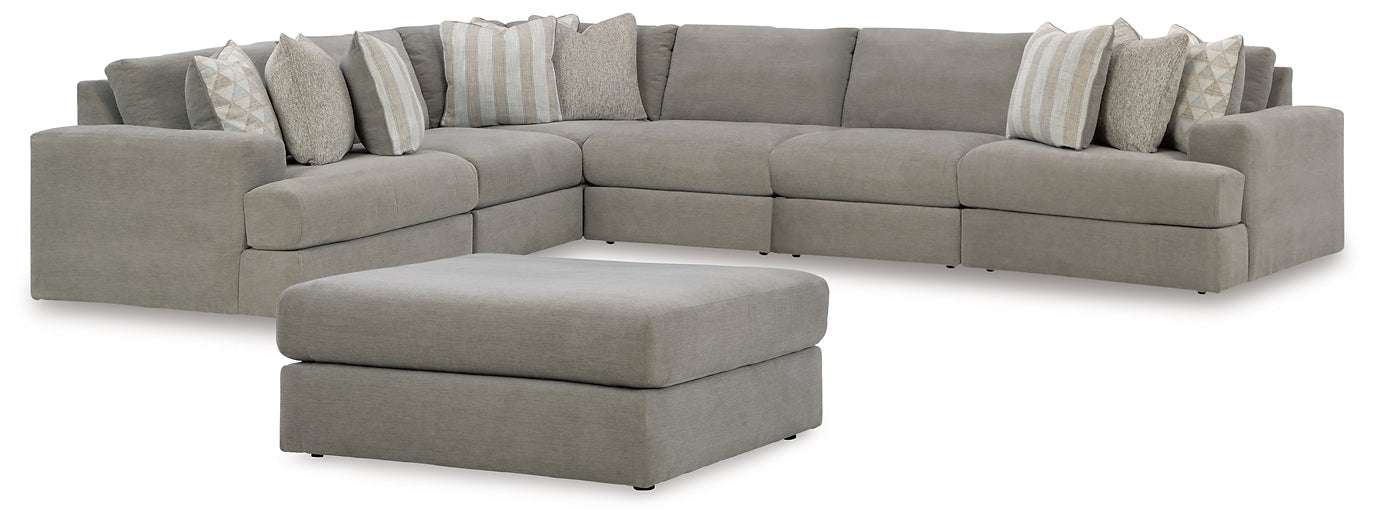 Avaliyah 6-Piece Sectional with Ottoman at Towne & Country Furniture (AL) furniture, home furniture, home decor, sofa, bedding