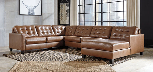 Baskove 4-Piece Sectional with Chaise at Towne & Country Furniture (AL) furniture, home furniture, home decor, sofa, bedding