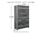 Baystorm Five Drawer Chest at Towne & Country Furniture (AL) furniture, home furniture, home decor, sofa, bedding