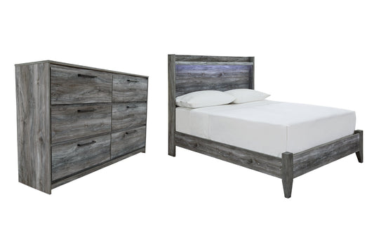 Baystorm Full Panel Bed with Dresser at Towne & Country Furniture (AL) furniture, home furniture, home decor, sofa, bedding
