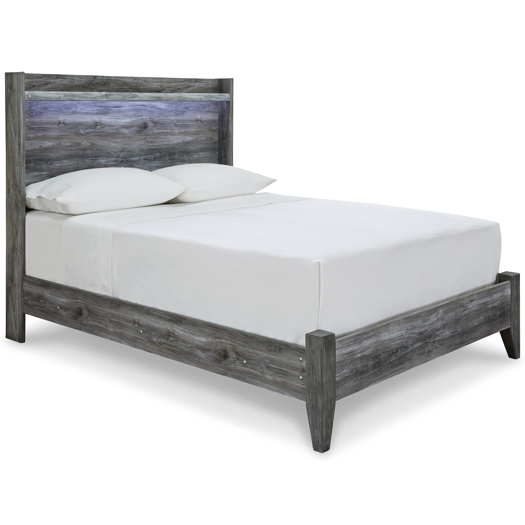 Baystorm Full Panel Bed with Mirrored Dresser and Nightstand at Towne & Country Furniture (AL) furniture, home furniture, home decor, sofa, bedding