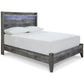 Baystorm Full Panel Bed with Mirrored Dresser and Nightstand at Towne & Country Furniture (AL) furniture, home furniture, home decor, sofa, bedding